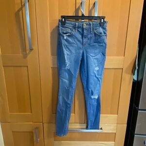 Universal Thread Blue Skinny Jeans Distressed